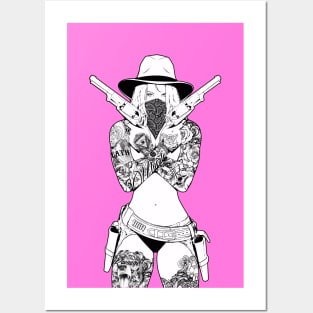 cowgirl Posters and Art